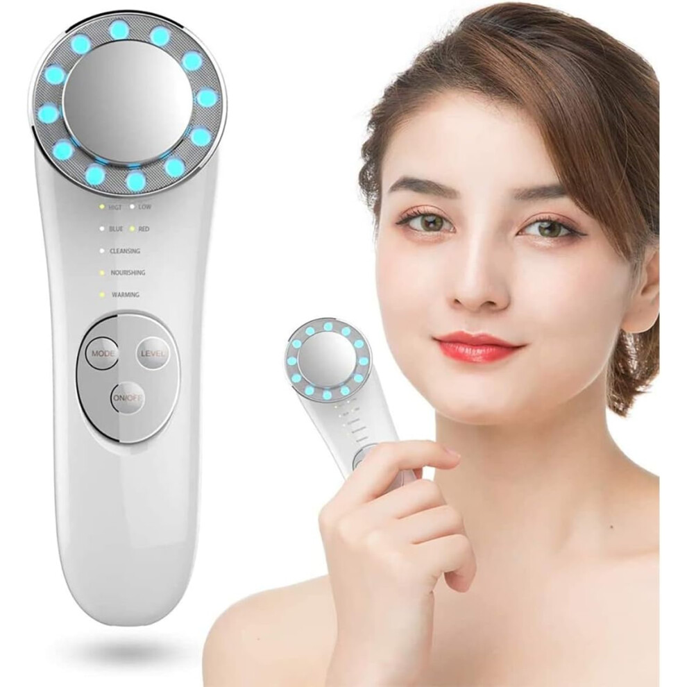Chronus Facial Massager, Skin Care Tools 7 In 1 Face Lifting Machine, Galvanic Facial Machine Face Tightening Machine For Skin High Frequency Facial