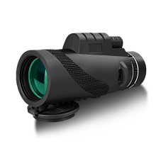 Telescópio Monocular Hd 12X50 Prisma Bak-4 de Alta Potência e Monóculos Compactos de Lente Fmc para Adultos Visão Maior para Observação de
