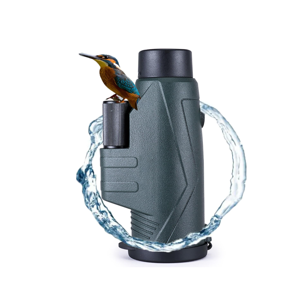 Chronus Monocular Telescope 10X42 Monoculars For Adults High Powered Ipx7 Waterproof Monoculars Adapter And Sturdy Tripod - Portable Telescope 6976919885097
