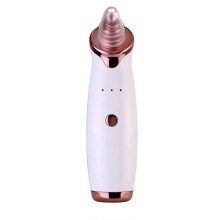 Electric Cleaner Dermabrasion Diamond Blackhead Remover Vacuum Pore Suction Face Beauty Instrument Head Sucker with Camera - white