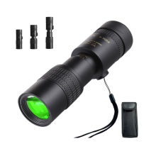 Chronus 10-300x40 HD Monocular, BAK4 FMC Lens, for Birding/Concerts