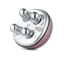 3D Facial Massager Roller Facial Lift Massage Micro Current Facial Lift Rotary Wrinkle Removal Tightening Anti-Wrinkle Skin Beauty - pink