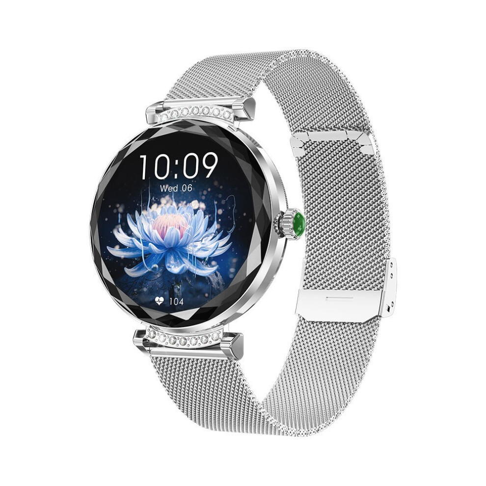 Chronus Smart Watches for Women Answer/Make Call, 1.19" AMOLED Smartwatch with Bluetooth for Android iOS Phones, IP68 Waterproof Fitness Tracker with