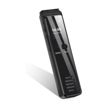 Hlasom aktivovaný digitálny zvukový záznamník Pero USB Nahrávanie hovorov jedným tlačidlom Rýchle nahrávanie 3072 kb/s Prehrávanie Mp3 pre