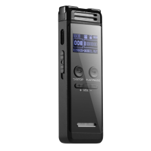 64 GB digitálny hlasový záznamník Mini hlasový záznamník Vylepšený malý zvukový záznamník s MP3 a ochranou heslom USB na prednášky