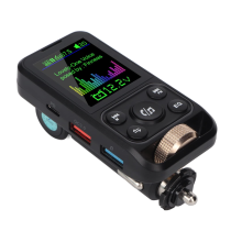 Transmetteur FM Bluetooth pour voiture, adaptateur radio FM Bluetooth, charge rapide, prise en charge PD30W QC18W, lumière ambiante respirante
