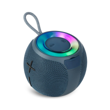 Chronus Shower Speaker, IPX4 Waterproof Speaker Dual Pairing 15W Loud Sound Portable Bluetooth Speakers for Outdoor Party Camping Travel (Blue)