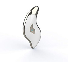 Face and Neck Gua Sha Skin and Beauty tool Heated, Gifts, Travel size, Facial, Body Eyes - white
