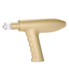 Nano Micro-pin Injection Spray Gun, Painless, Water Importer, Beauty Instrument for Wrinkle Removal and Hydration(01# US Plug) - Gold