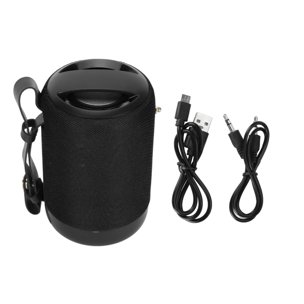 Chronus Portable Waterproof Bluetooth Speaker With Stereo Sound For Outdoor(Black) Black 6976919879782