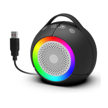 USB Computer Speakers for Desktop PC, Ultra-Clear Sound, Loud Volume, Deep Bass, Touch Control, Compatible with Windows, macOS, ChromeOS(Black)