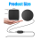 Computer Speakers,Computer Speakers for Desktop PC,Desktop Speakers,Small Computer Speakers USB Powered 3.5mm Aux Speaker for PC,Laptop,Phone(Black) 4