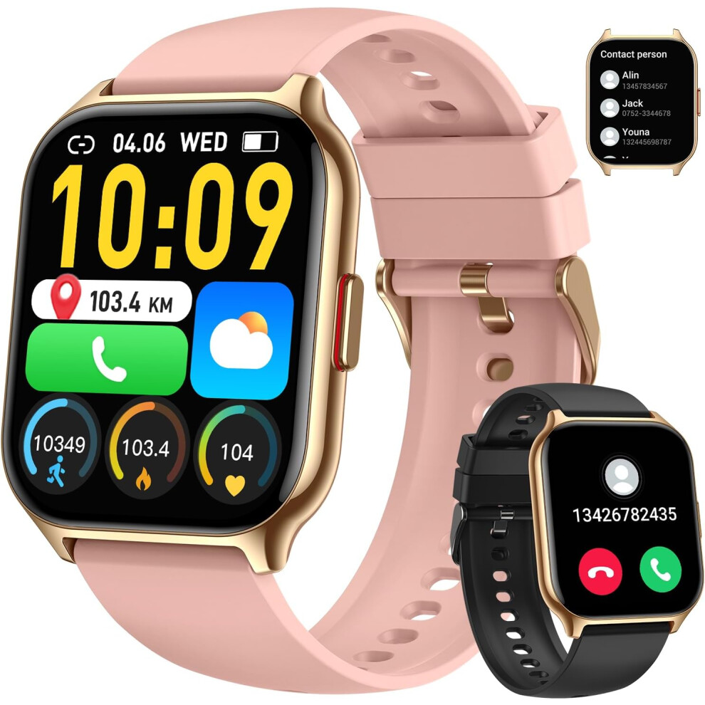 Chronus Smart Watch With Bluetooth Call, Heart Rate, Fitness Tracker