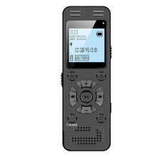 Gravador de Voz com Reprodução Dispositivo de Gravação Ativado Por Voz de 64 Gb Bateria Longa e Carregamento Rápido para Palestras e Reuniões
