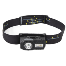LED Magnetic Headlamp Multiple Light Source Motion Sensor Rechargeable Lightweight LED Cap Clip Lights for Outdoor(Black)