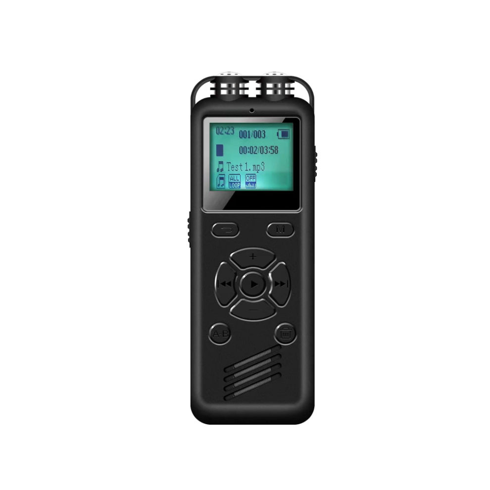 Chronus 16GB Digital Voice Recorder Voice Activated Recorder for Lectures Meetings Audio Recorder with Playback Small Rechargeable Recording-image-OPC-PF2KPKJ-NEW