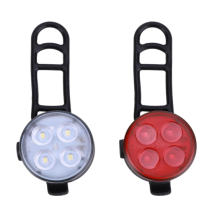 Luzes de Bicicleta Conjunto de Luzes de Bicicleta Recarregável Super Bright Led Luzes de Bicicleta Dianteiras e Traseiras 4 Modos de Luz Farol