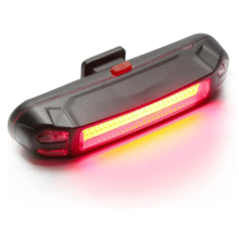 Waterproof Rear Bike Light USB Rechargeable, LED Bicycle Tail Light for Cycling Safety Flashlight(Black)
