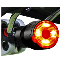 Bike Lights for Night Riding USB Rechargeable Waterproof LED Ultra Bright Bicycle Light Back Cycling Safety Warning Flashing Lights(Black)