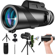 Nový vysokovýkonný monokulárny ďalekohľad 2024 HD 80X100 pre dospelých s držiakom smartfónu a statívovým teleskopom