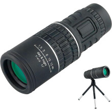 Chronus 30x52 Compact Monocular Telescope with Smartphone Adapter, High Power Monocular Telescope for Hiking, Traveling, Bird Watching, Hunting,