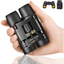 Jumelles compactes, mini jumelles portables HD, légères et pliables, pour adultes et enfants, observation des oiseaux