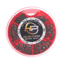 Hunter Pro Non - Toxic Split Shot Fishing Weights. 6 Section. Aaa, Bb, No.1, No.4, No.6 No.8 Enviro Shot Soft Split Shot
