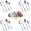 Cutlery Set, BEWOS 16 Piece Stainless Steel Flatware Set 2