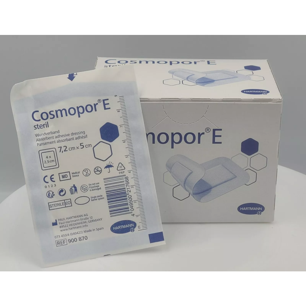 Cosmopor E 7.2cm x 5cm Box of 50 - REF: 900870