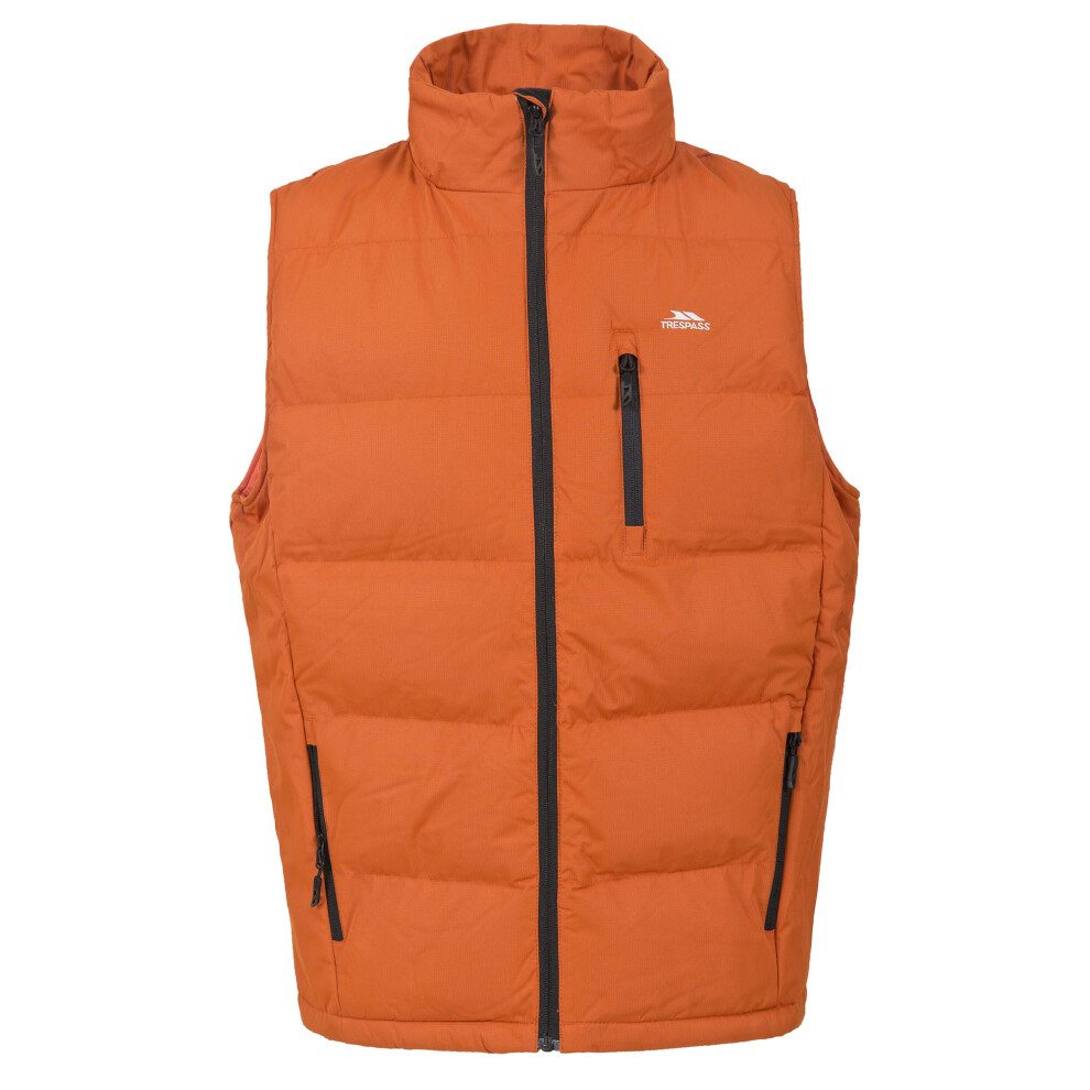 Trespass (Xxl, Burnt Orange) Mens Clasp Padded Gilet/Bodywarmer