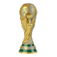 Qatar World Cup 2022 Replica Trophy 8.2 - Collector's Edition Of The Largest Award In World Football (size: 21 Cm)