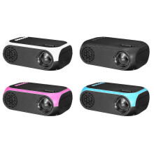 (pink) Mini Projector Support 1080p Wireless Hd Usb Portable Cinema Projector Home Theatre System Support 3