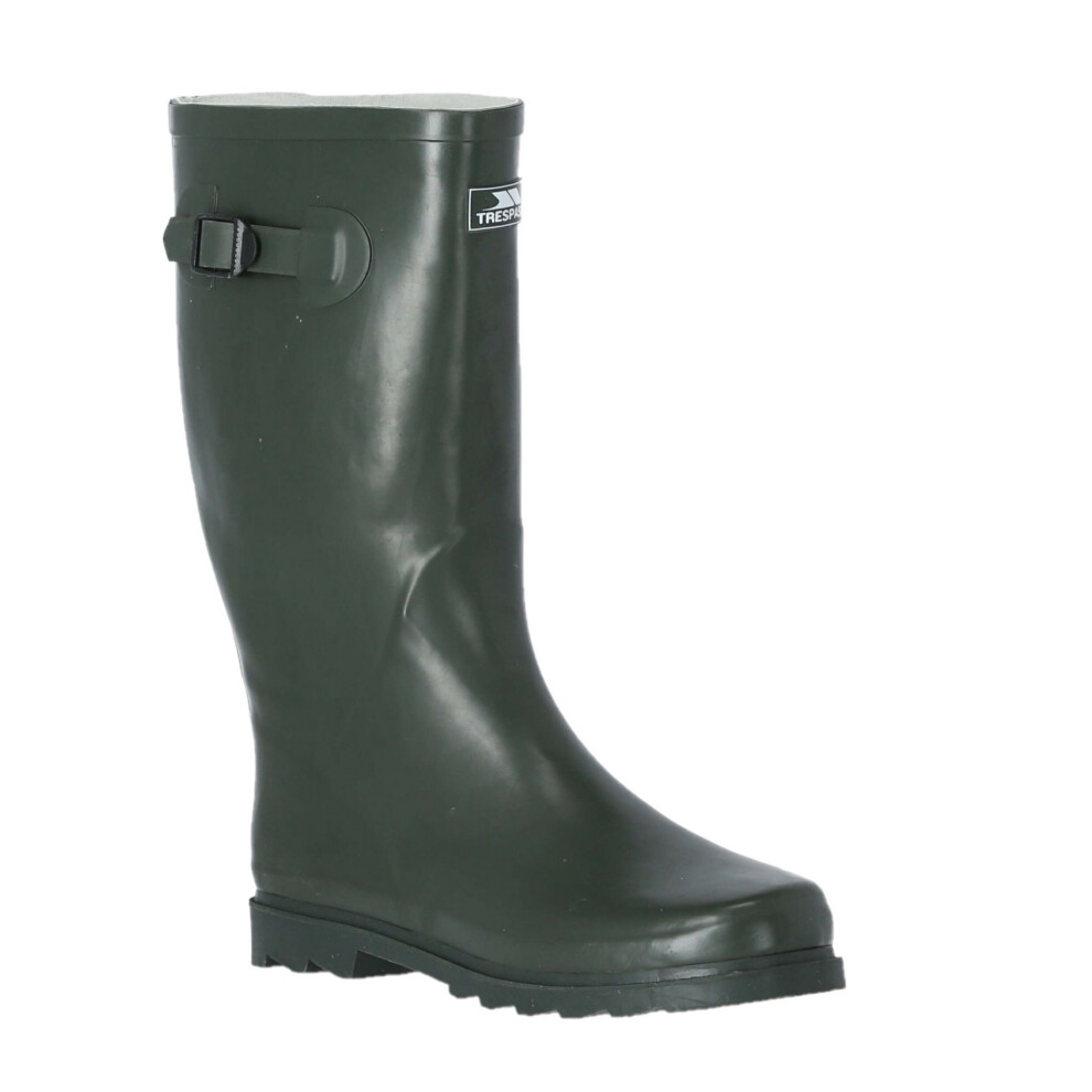 (12 UK, Marsh) Trespass Recon X Mens Waterproof Rubber Wellington Boots