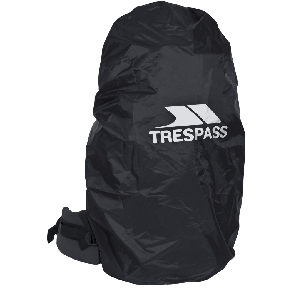 (S, Black) Trespass Rain Waterproof Rucksack/Backpack Cover