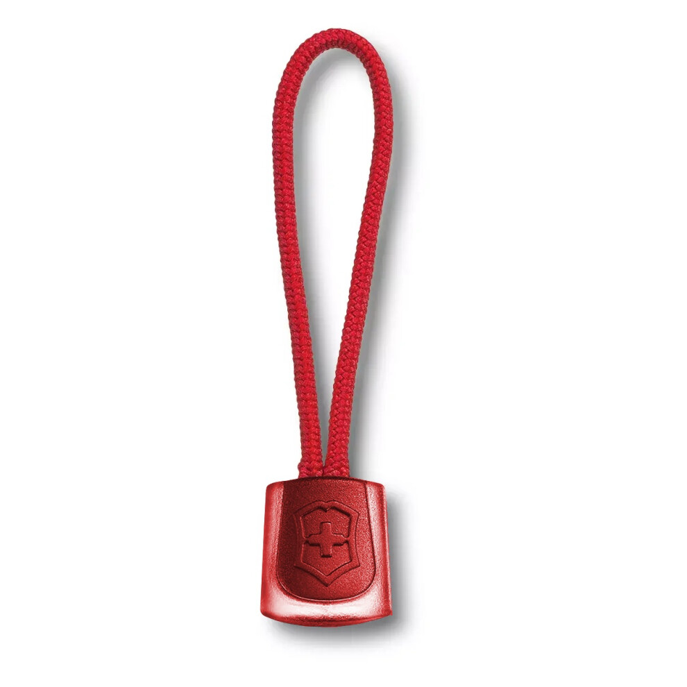 (red + red) Victorinox lanyard 65mm cord with toggle - for swiss army pocket tools