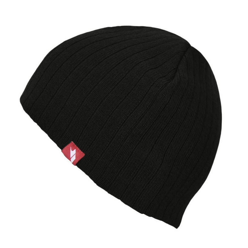 (One Size, Black) Trespass Mens Stagger Knitted Beanie Hat