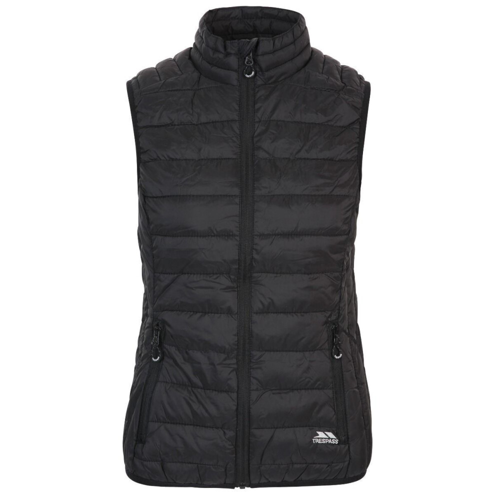 (L, Black) Trespass Womens/Ladies Teeley Packaway Gilet