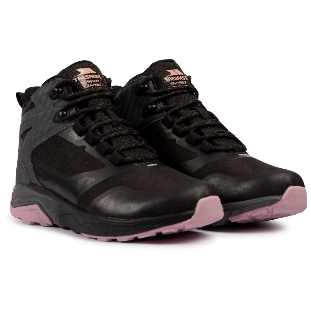 (7 UK, Black) Trespass Womens/Ladies Alisa Walking Boots