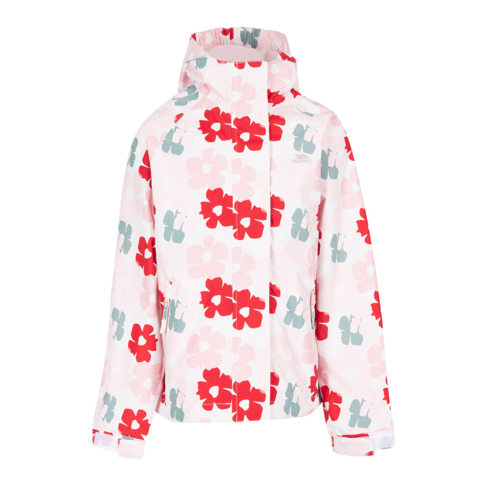 (2/3 Years, Red) Trespass Childrens Girls Hopeful Waterproof Rain Jacket