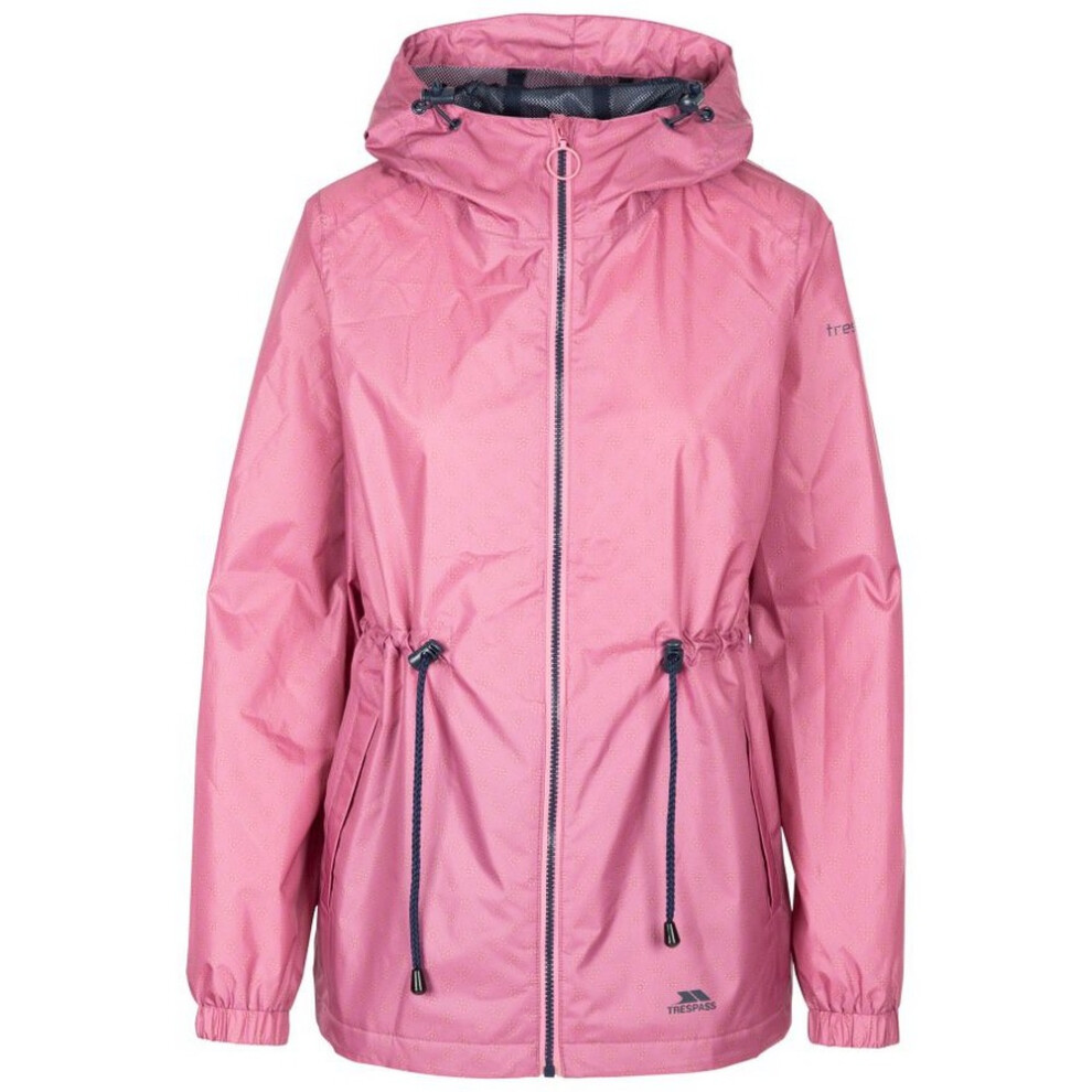 Women's Trespass Womens/Ladies Niggle TP75 Waterproof Jacket - Pink - Size: 10/8