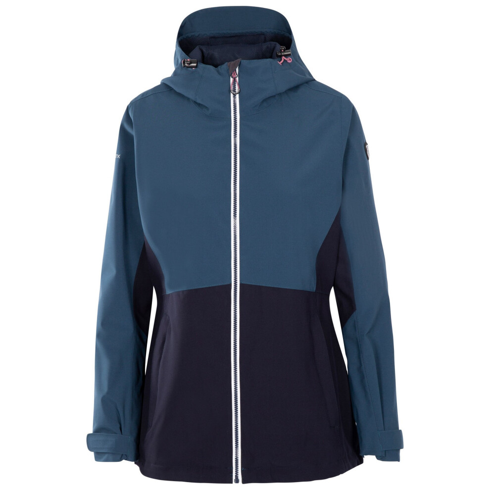 Women's Trespass Womens/Ladies Alfresco TP75 Waterproof Jacket - Navy - Size: 4