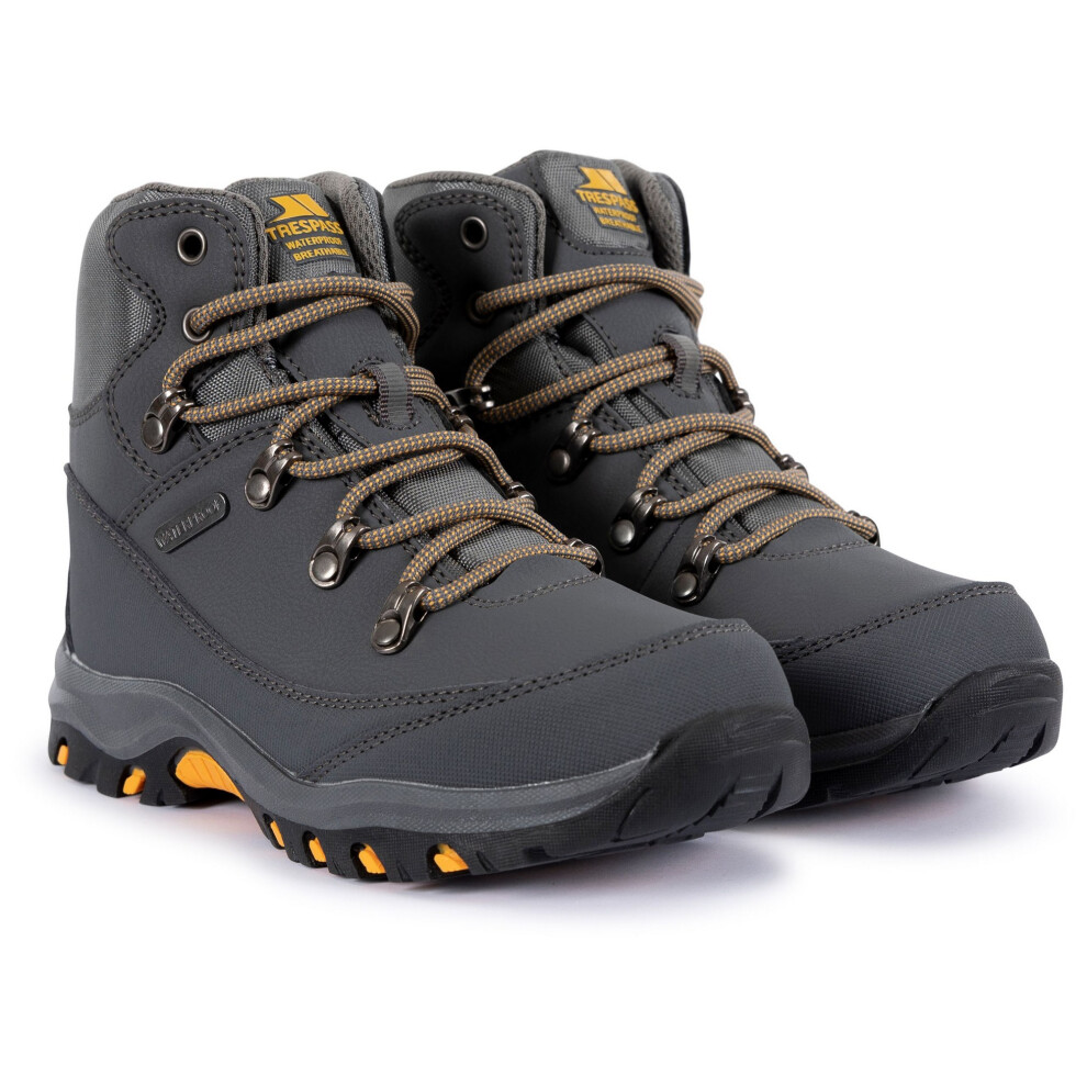 (11 UK Child, Grey) Trespass Childrens/Kids Corin Walking Boots