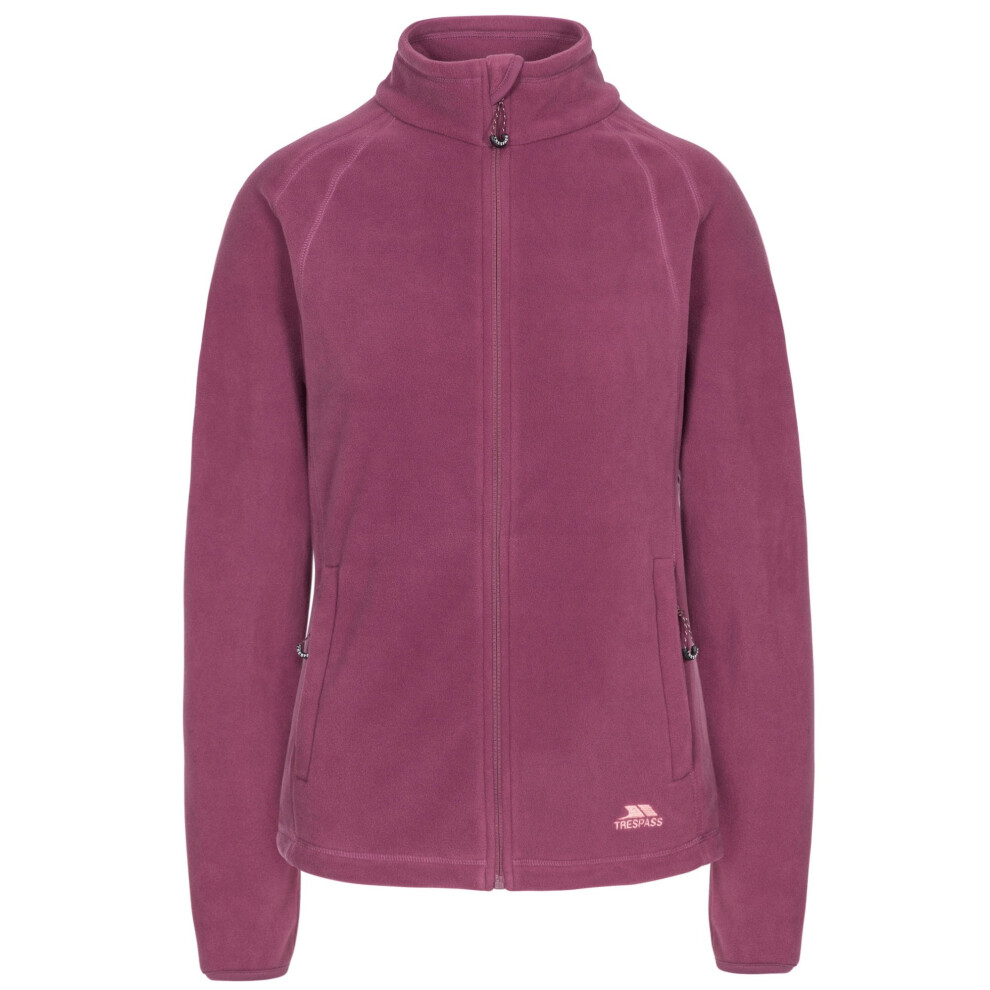 (XS, Mauve) Trespass Womens/Ladies Nonstop Fleece Jacket-image-OPC-PF2KZ79-NEW