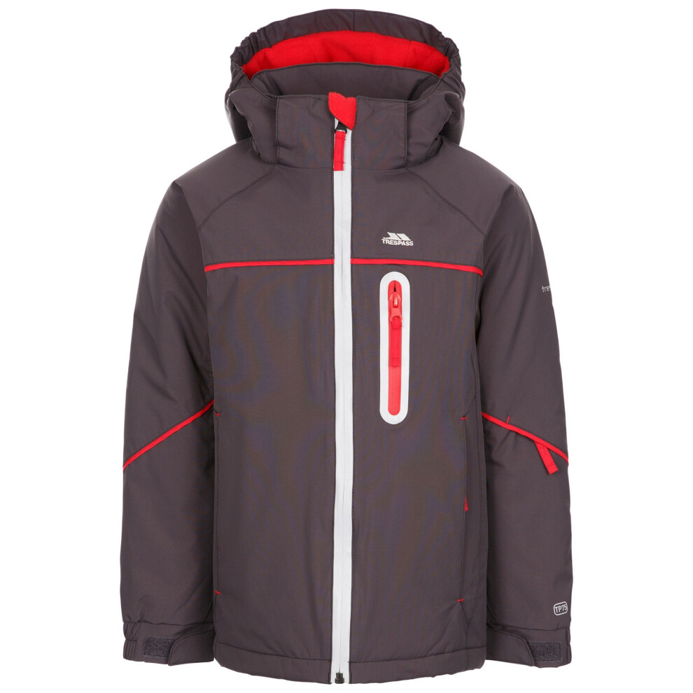 (7-8 Years, Dark Grey) Trespass Boys Wilson TP75 Ski Jacket