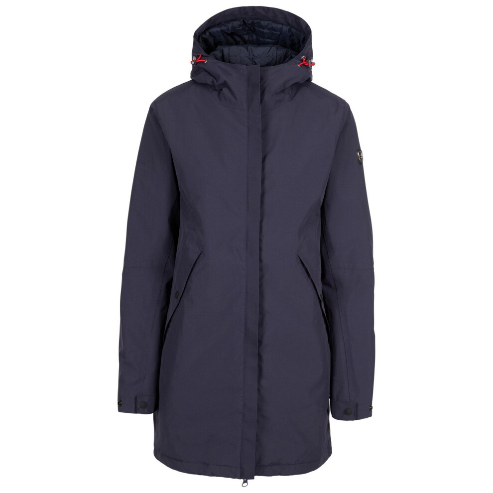 (XXL, Navy) Trespass Womens/Ladies Overcast TP75 Waterproof Jacket