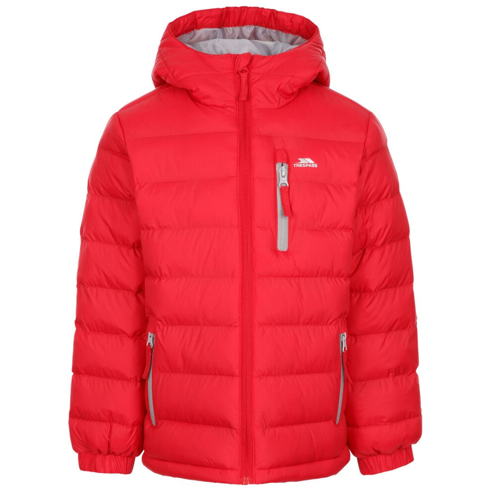 Trespass Childrens/Kids Aksel Padded Jacket - Red - Size: 2 years/3 years