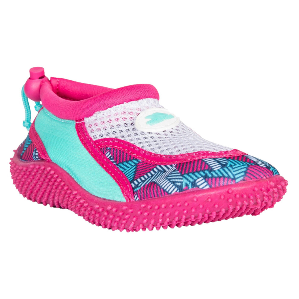 (11 Child UK, Pink Lady Print) Trespass Childrens Girls Squidette Aqua Shoes