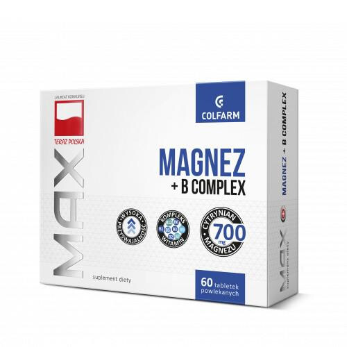 COLFARM Magnesium + B Complex Max, 60 tablets