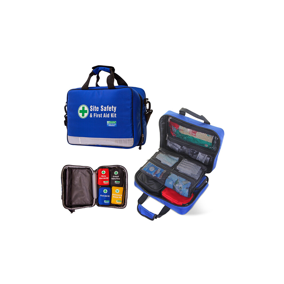 ClickMedical SITE SAFETY AND FIRST AID COMBINATION BAG