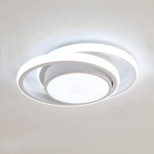 (28cm white light) LED ceiling light, bedroom corridor, white light 6500K